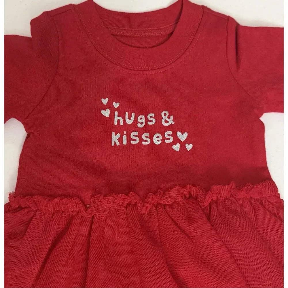 Carter’s Just One You Baby hugs & kisses Tutu Dress BABY GIRL SIZE 9 MONTHS NEW